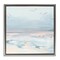 Stupell Industries Pastel Coastal Landscape Framed Floater Canvas Wall Art
